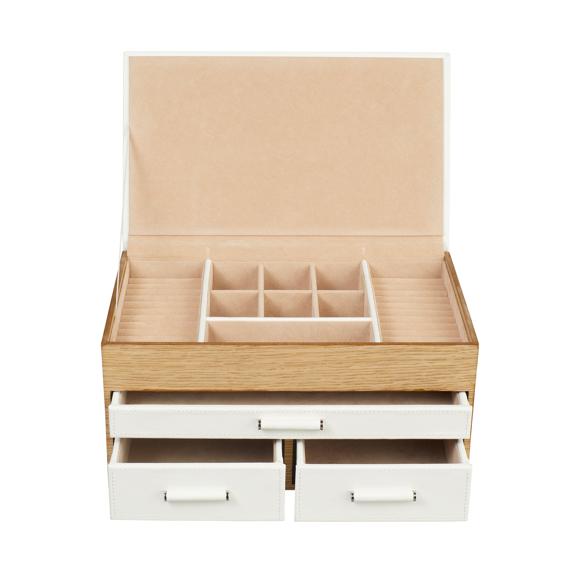 Schmuckkasten groß wood / cream
