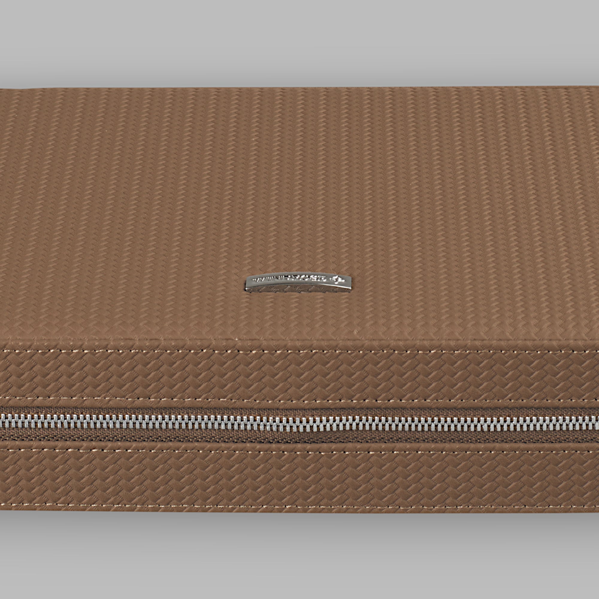 Zipper jewelry box Corbello / mocca