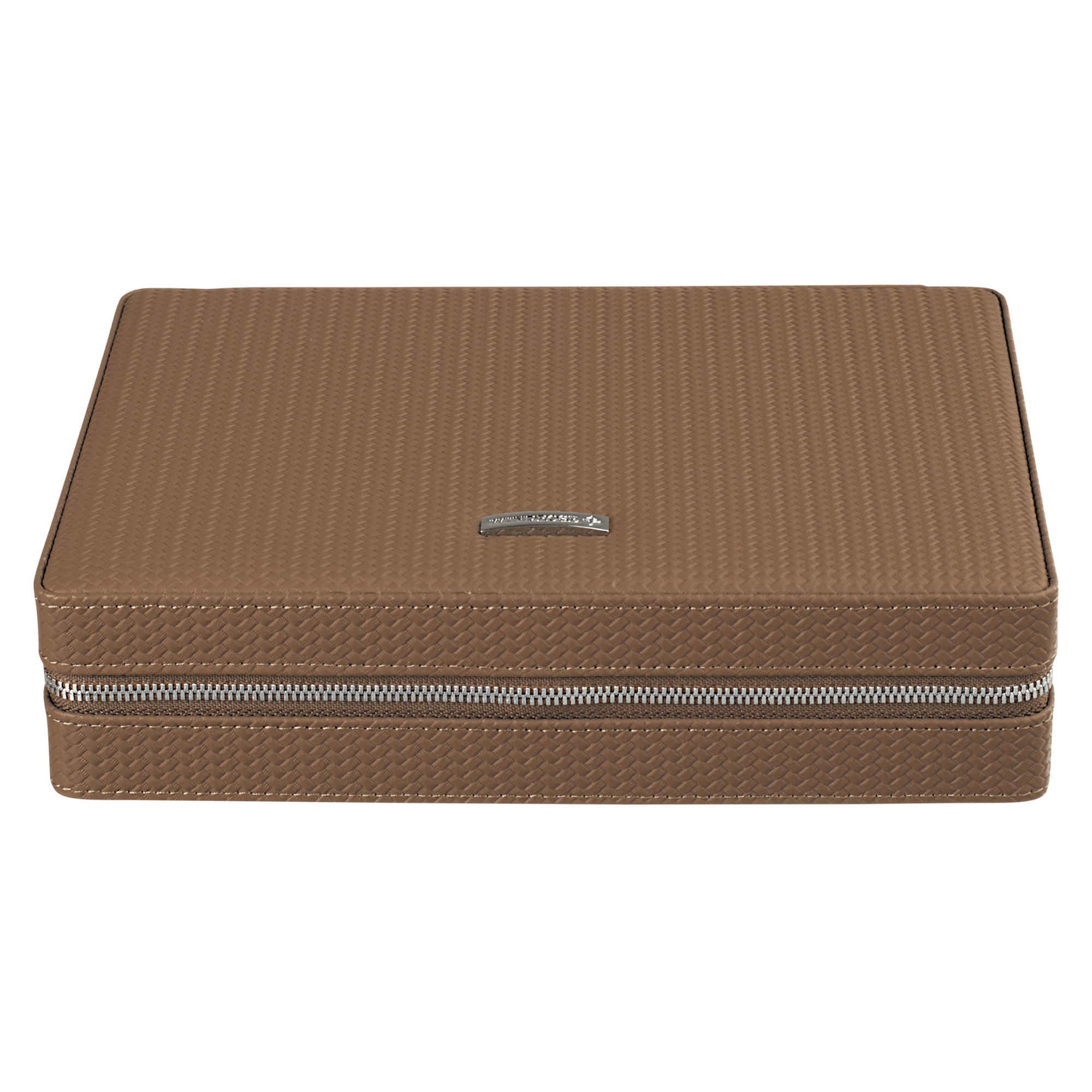 Zipper jewelry box Corbello / mocca