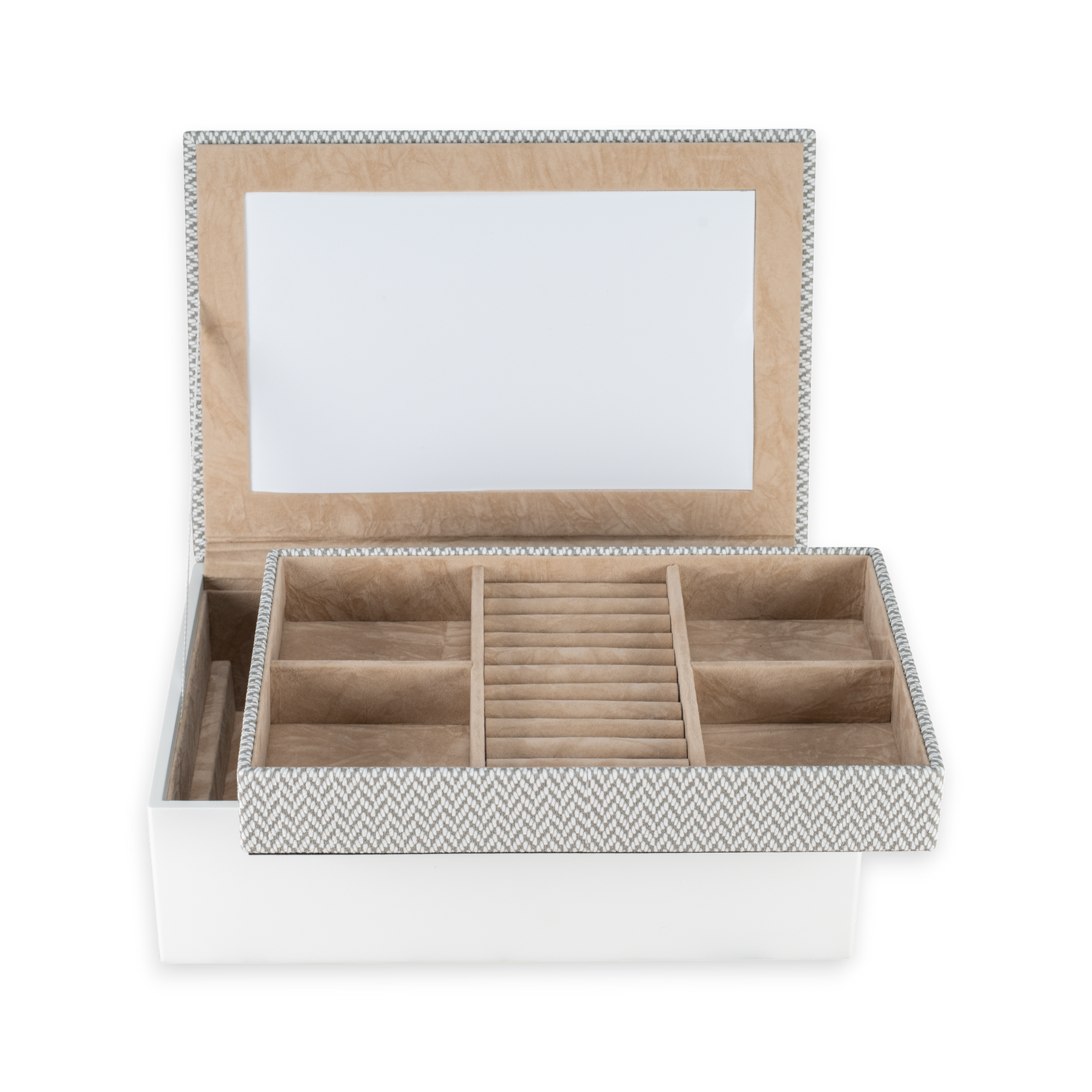 Jewelry box L Calma / white