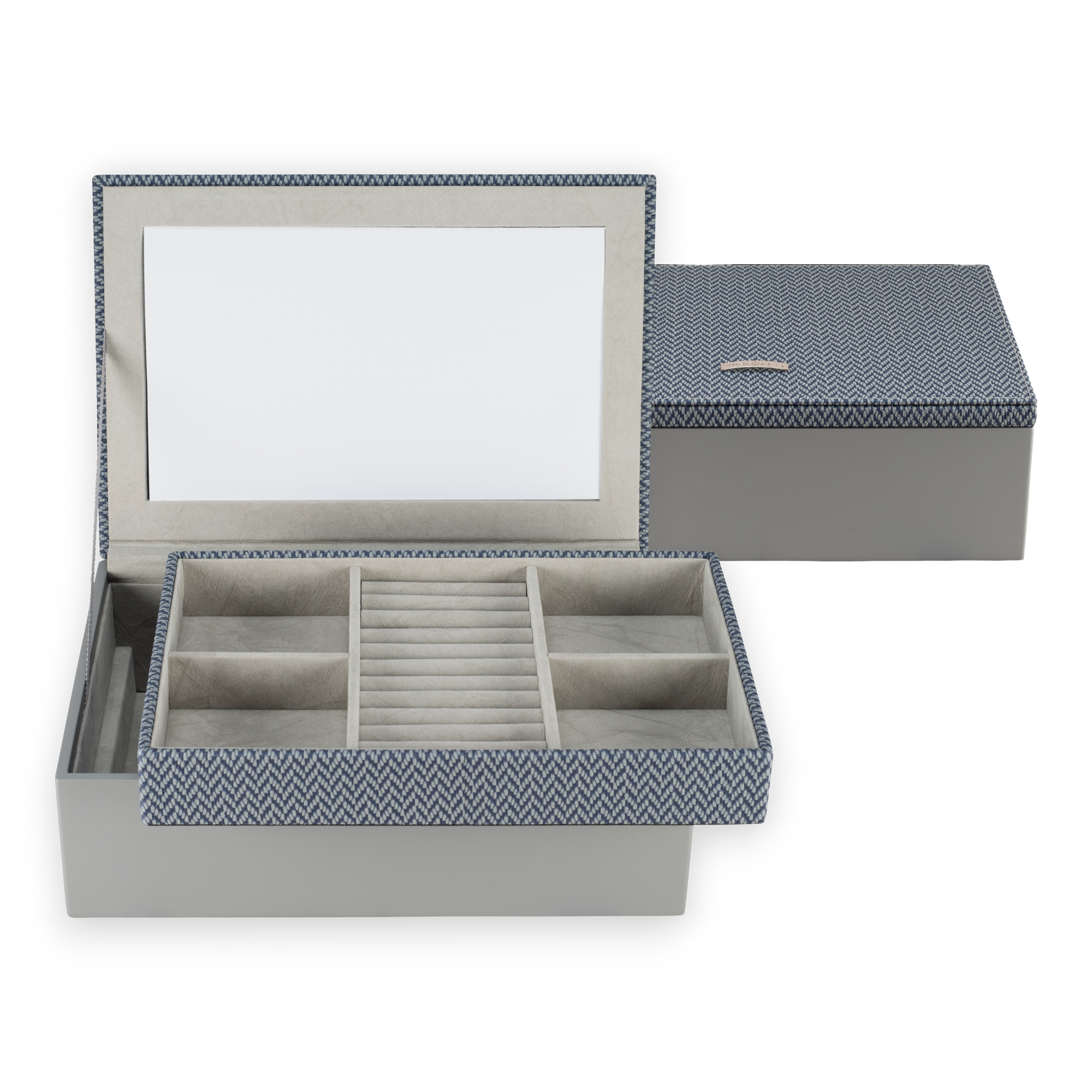 Jewelry box L Calma / grey