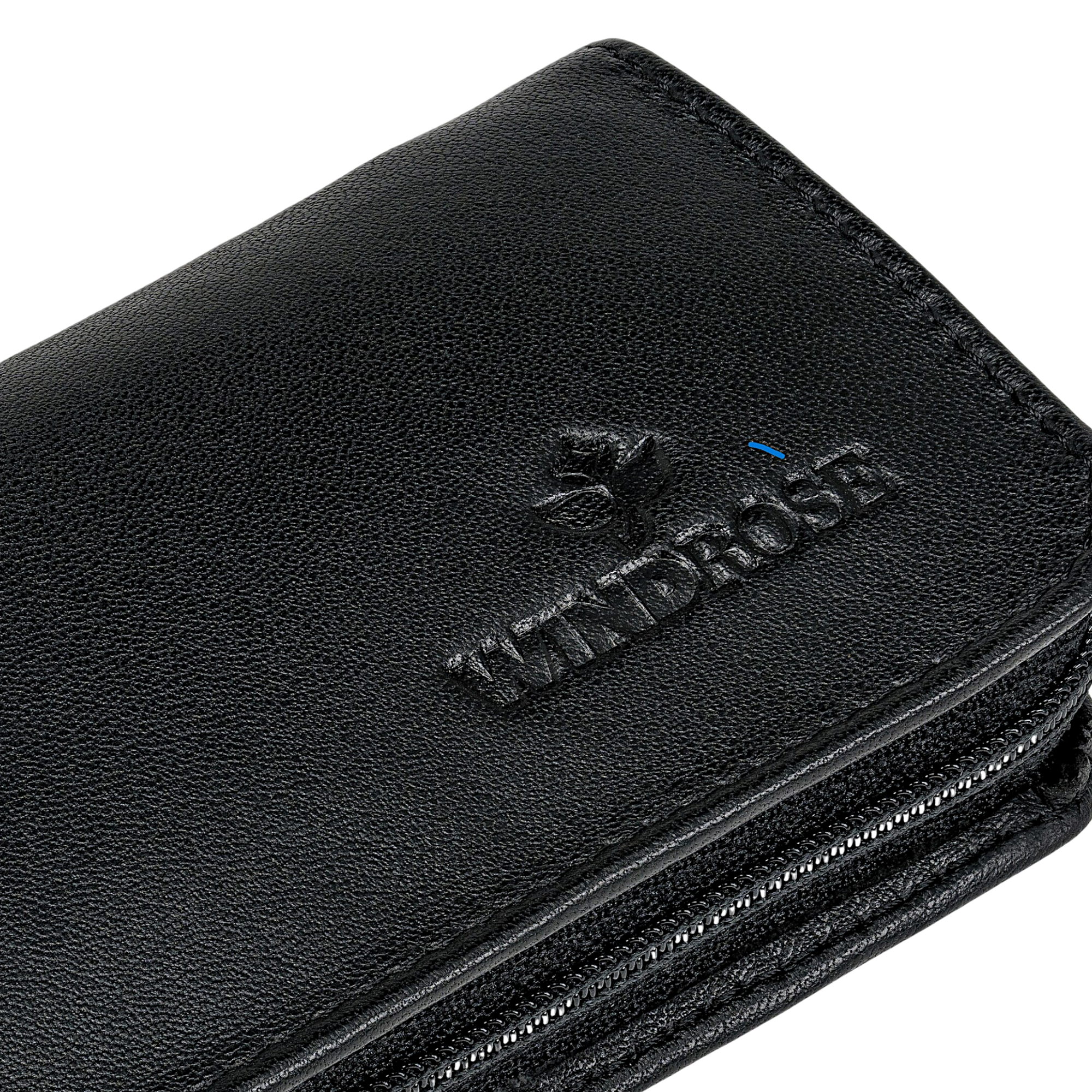 Astuccio per manicure da 5 pezzi nappa / nero (pelle bovina integrale)