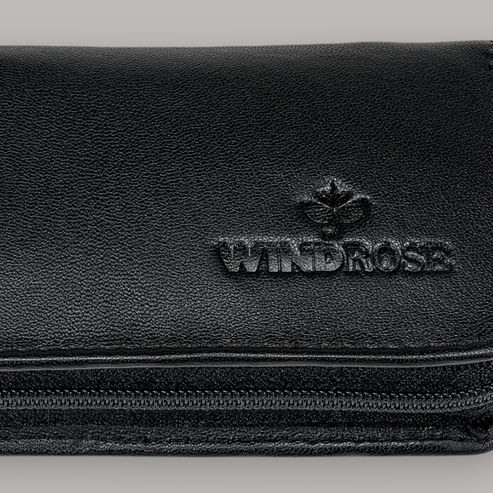 Astuccio per manicure da 5 pezzi nappa / nero (pelle bovina integrale)