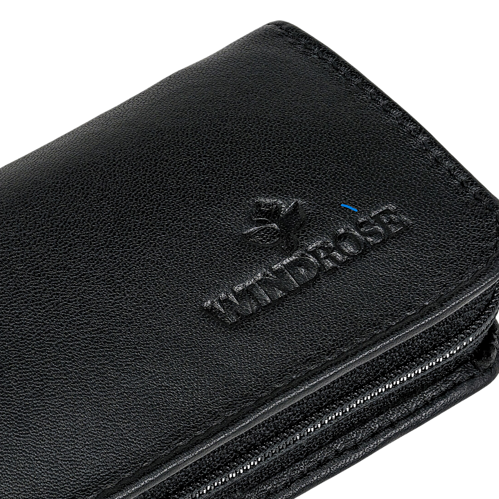 Astuccio per manicure da 5 pezzi nappa / nero (pelle bovina integrale)