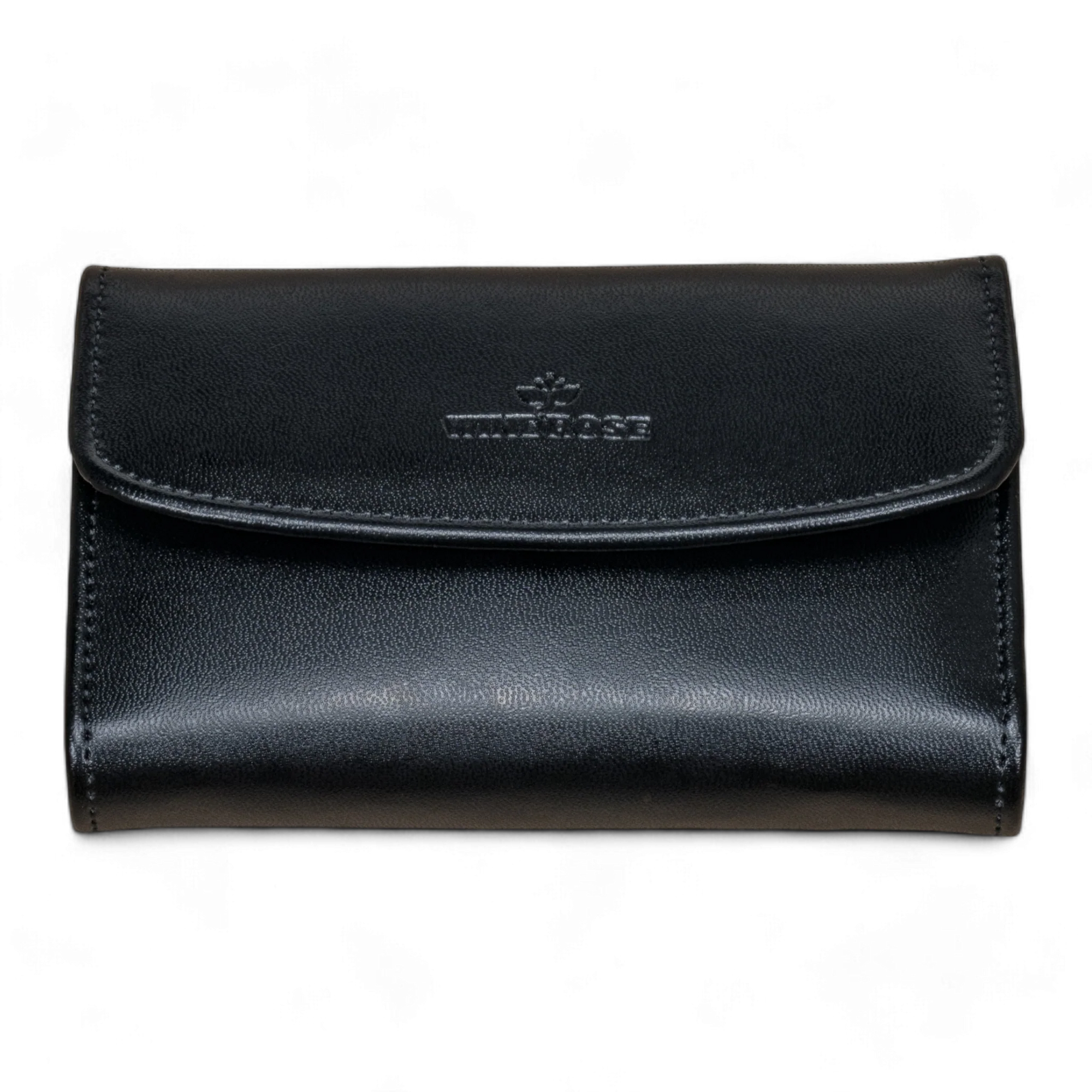 Jewelry case XXL with integrated jewelry bag Merino / black