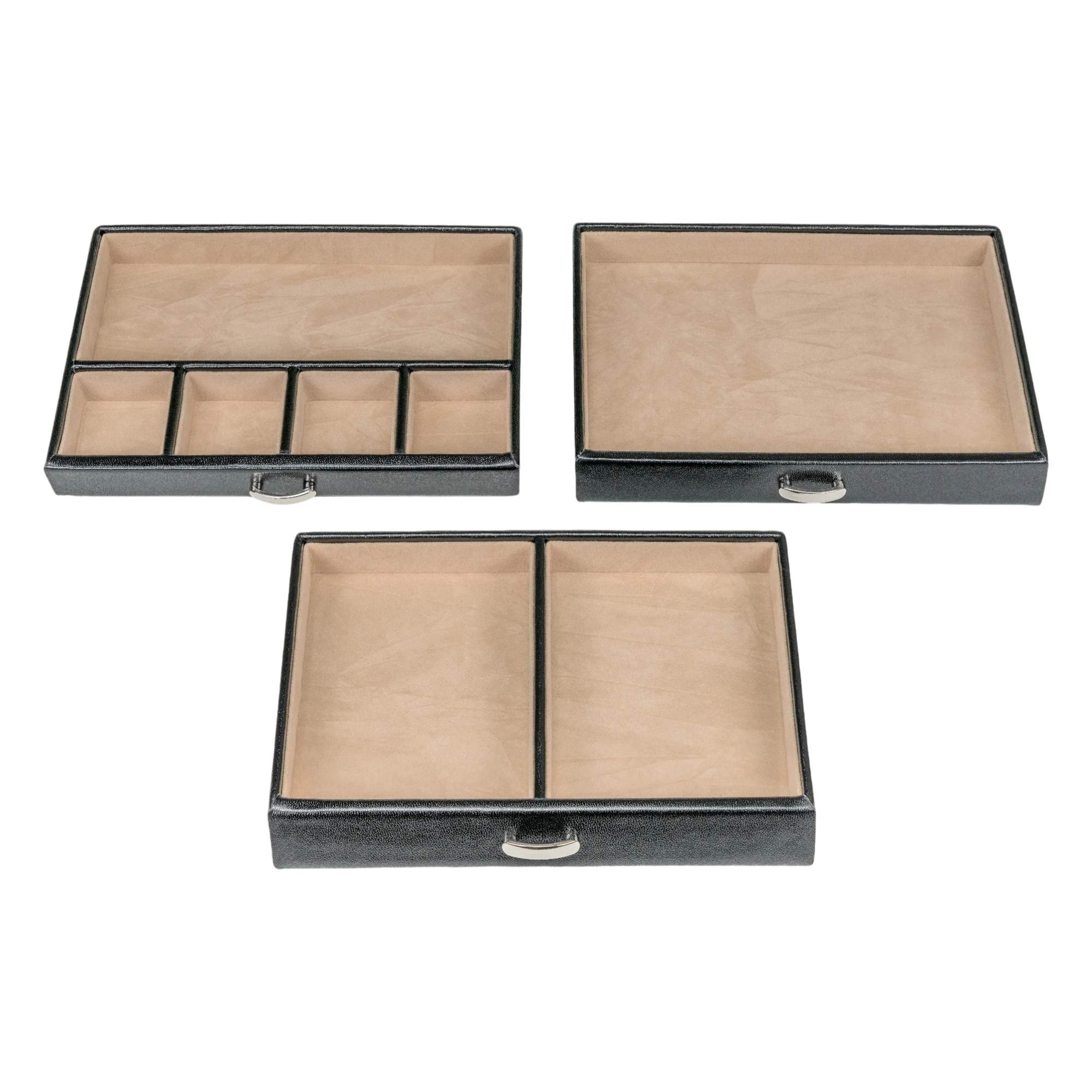 Jewelry case Merino / black