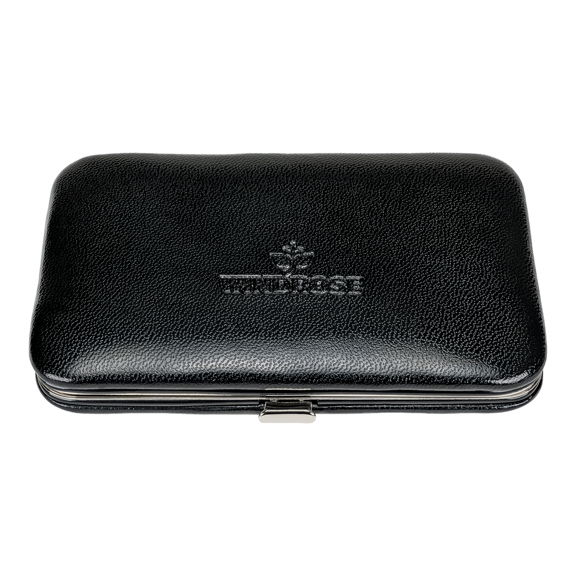 Astuccio per manicure da 4 pezzi Merino Moda / nero