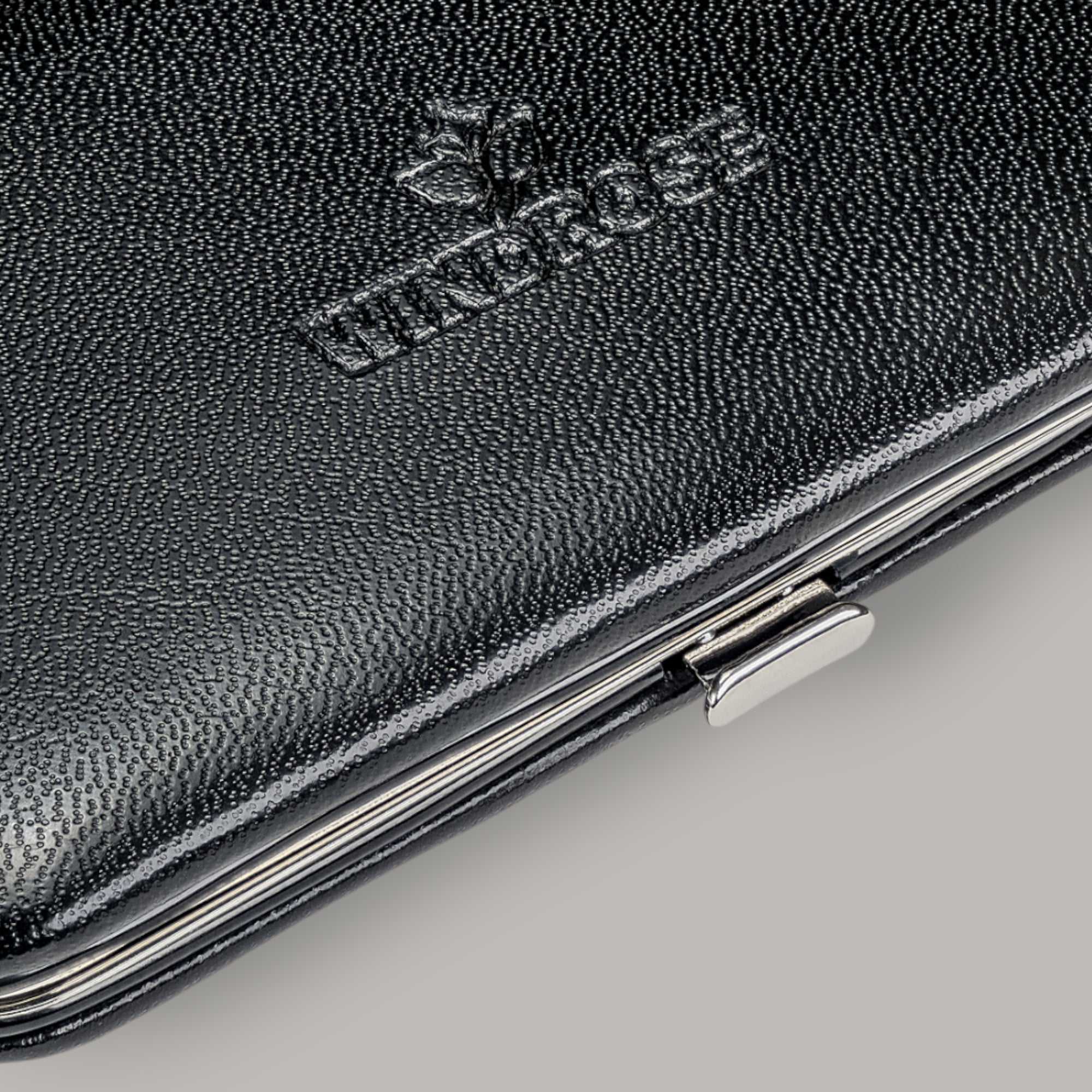 Estojo de manicura de 4 peças Merino / preto