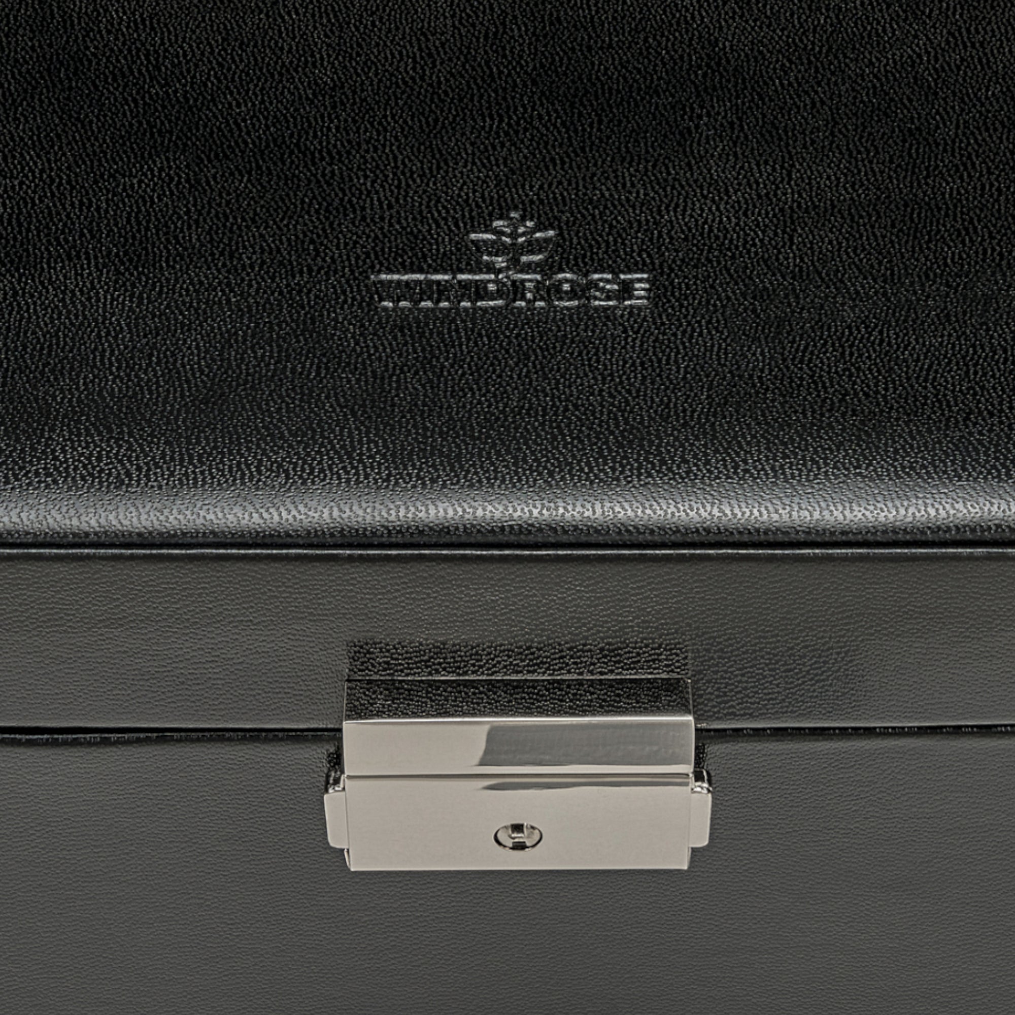 Watch box Merino / black