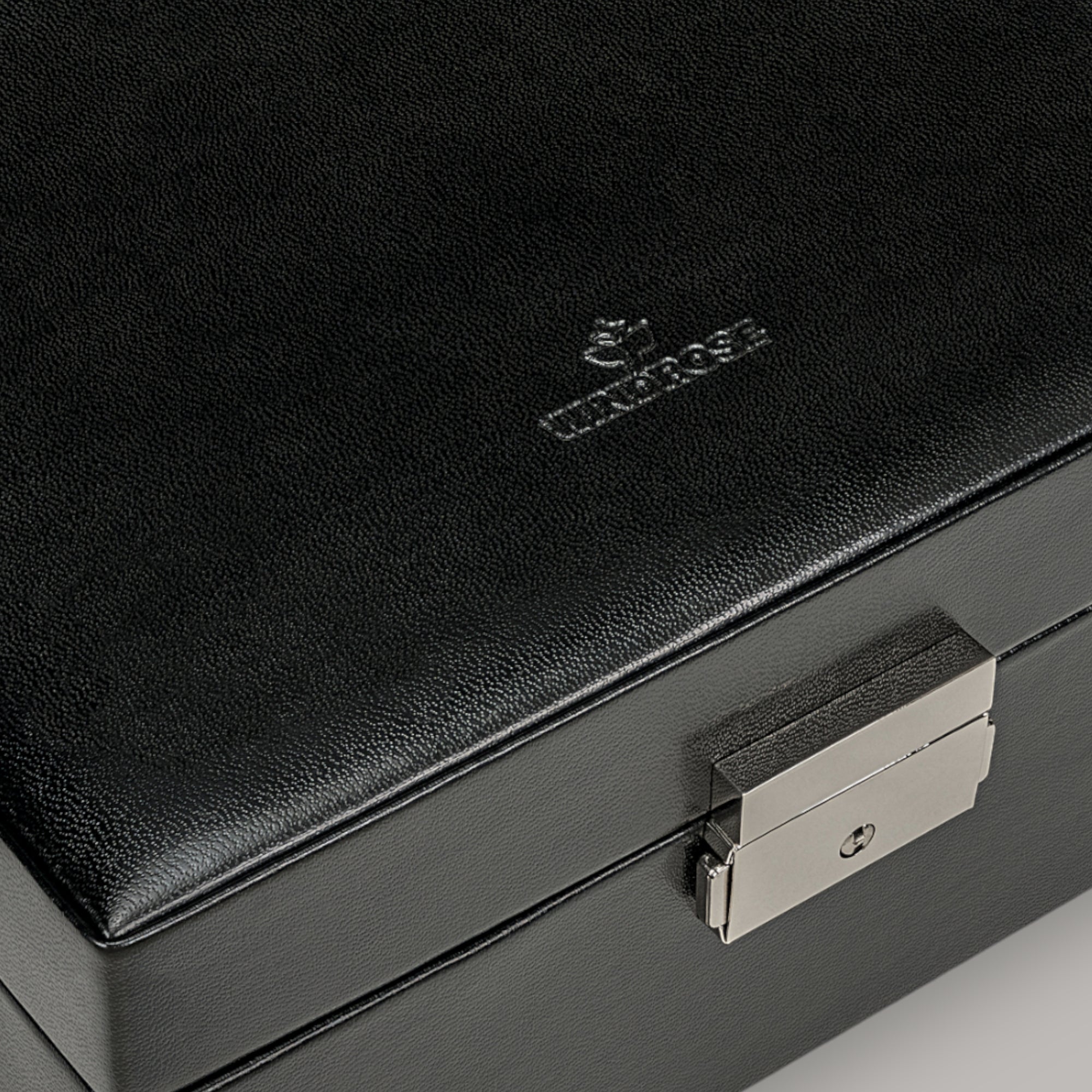 Watch box Merino / black