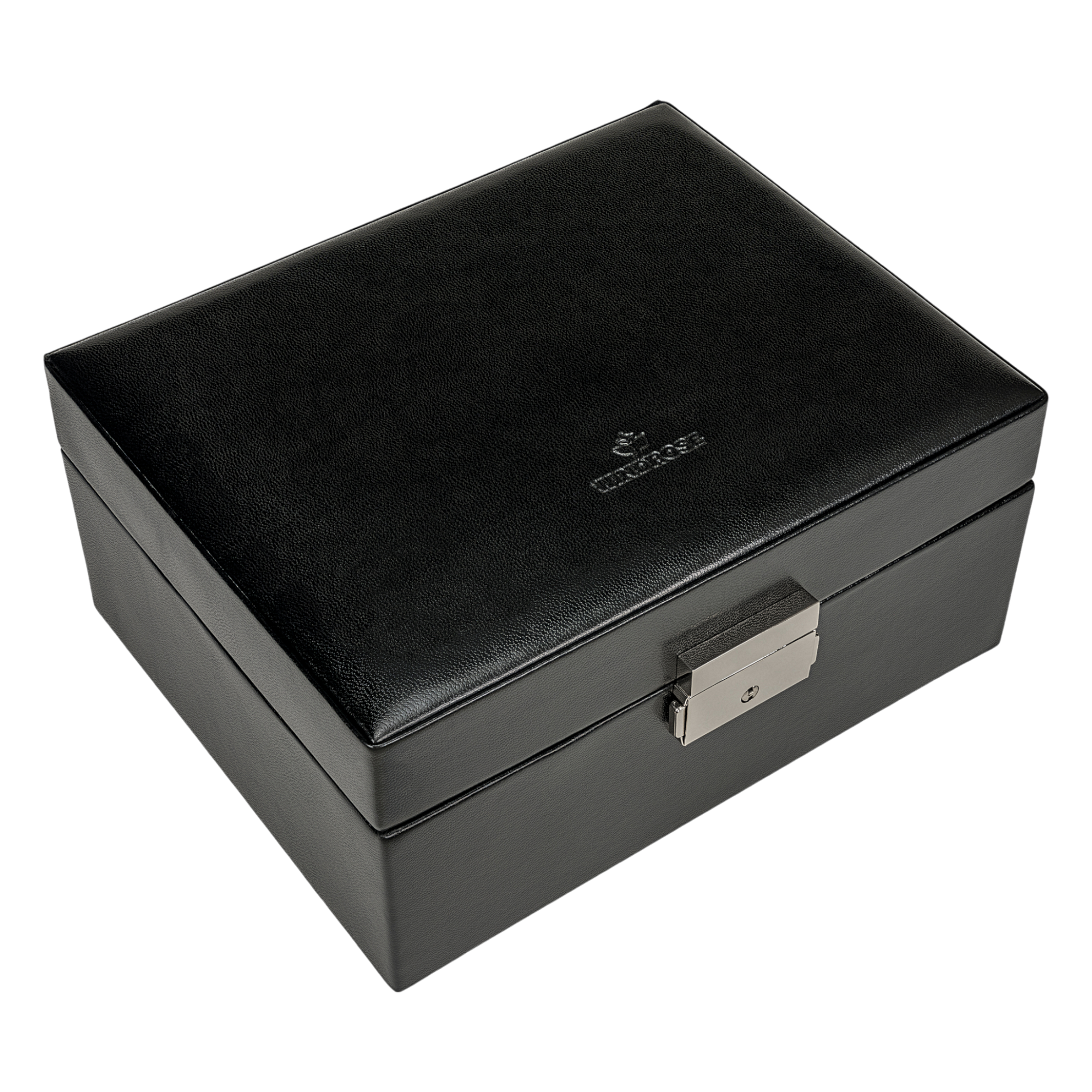 Watch box Merino / black