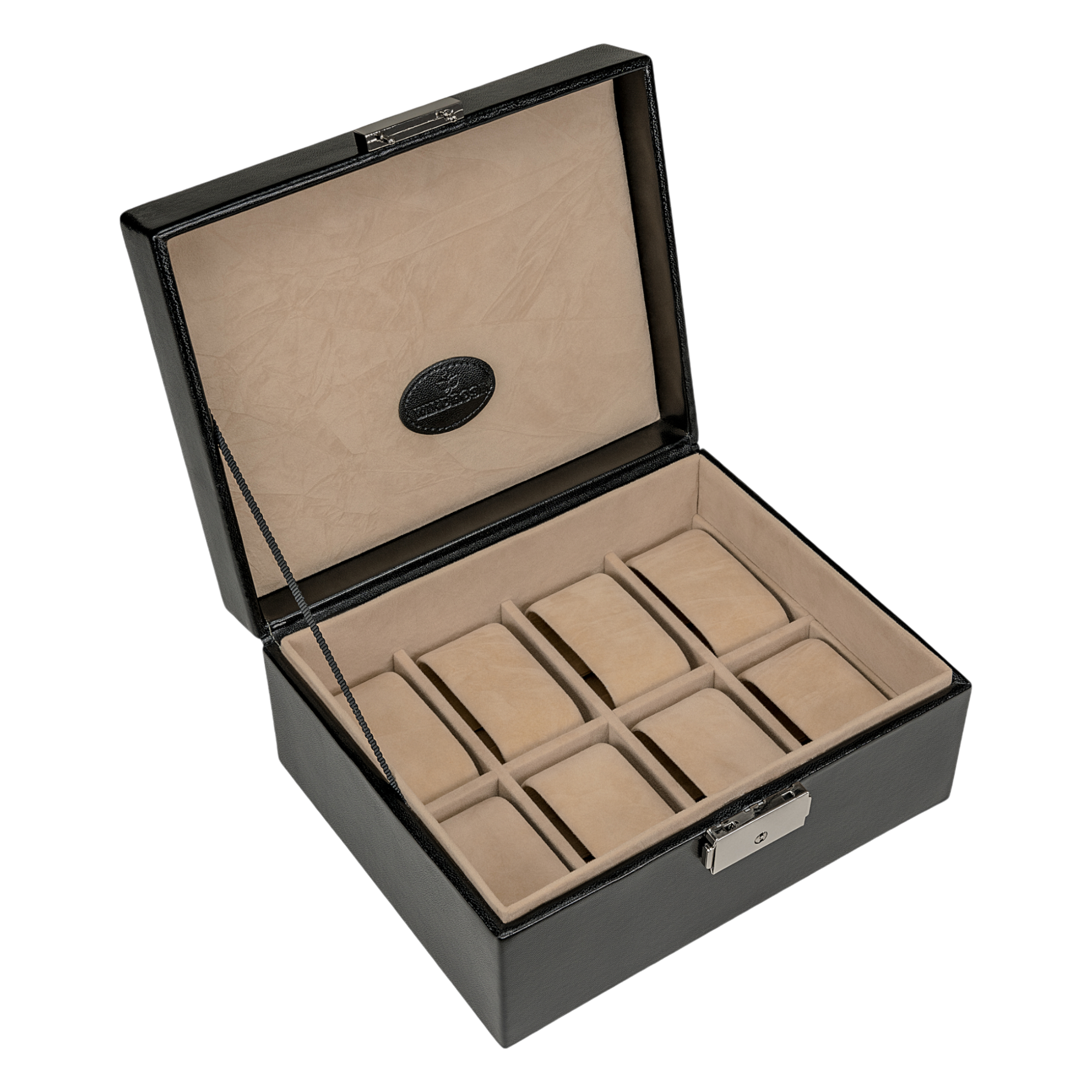 Watch box Merino / black