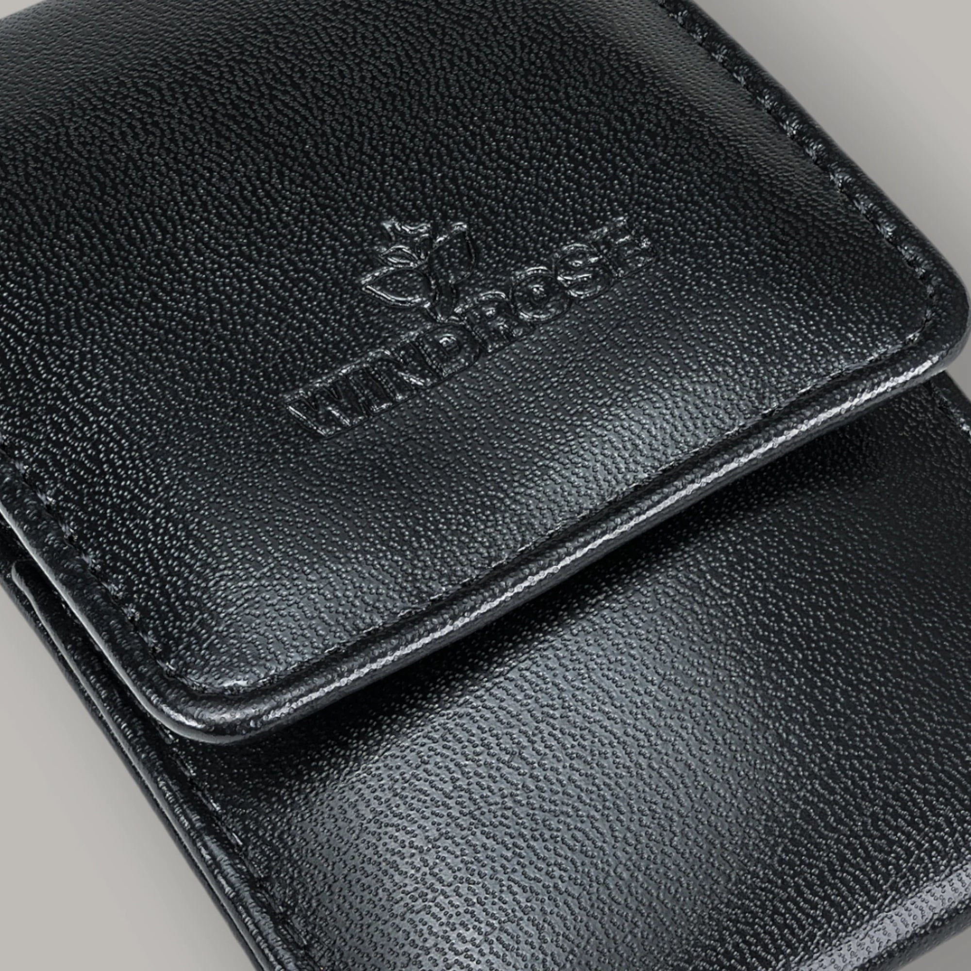 Astuccio per manicure da 4 pezzi Merino Moda / nero