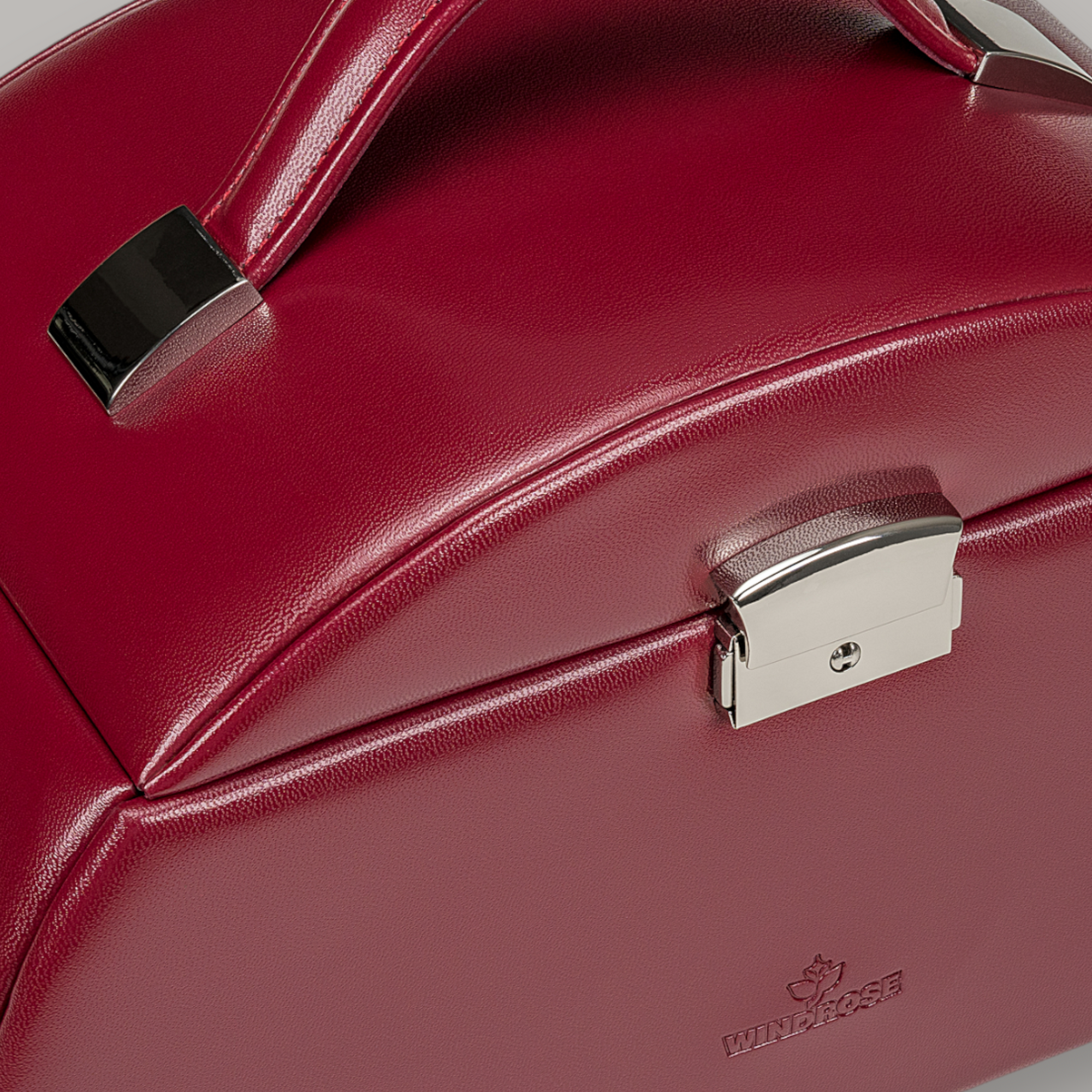 Merino / red jewelry case