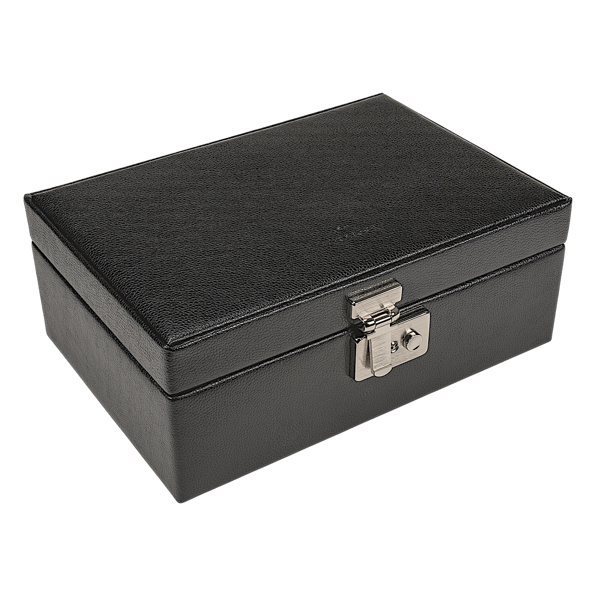 Estuche para reloj Beluga / negro (cuero)