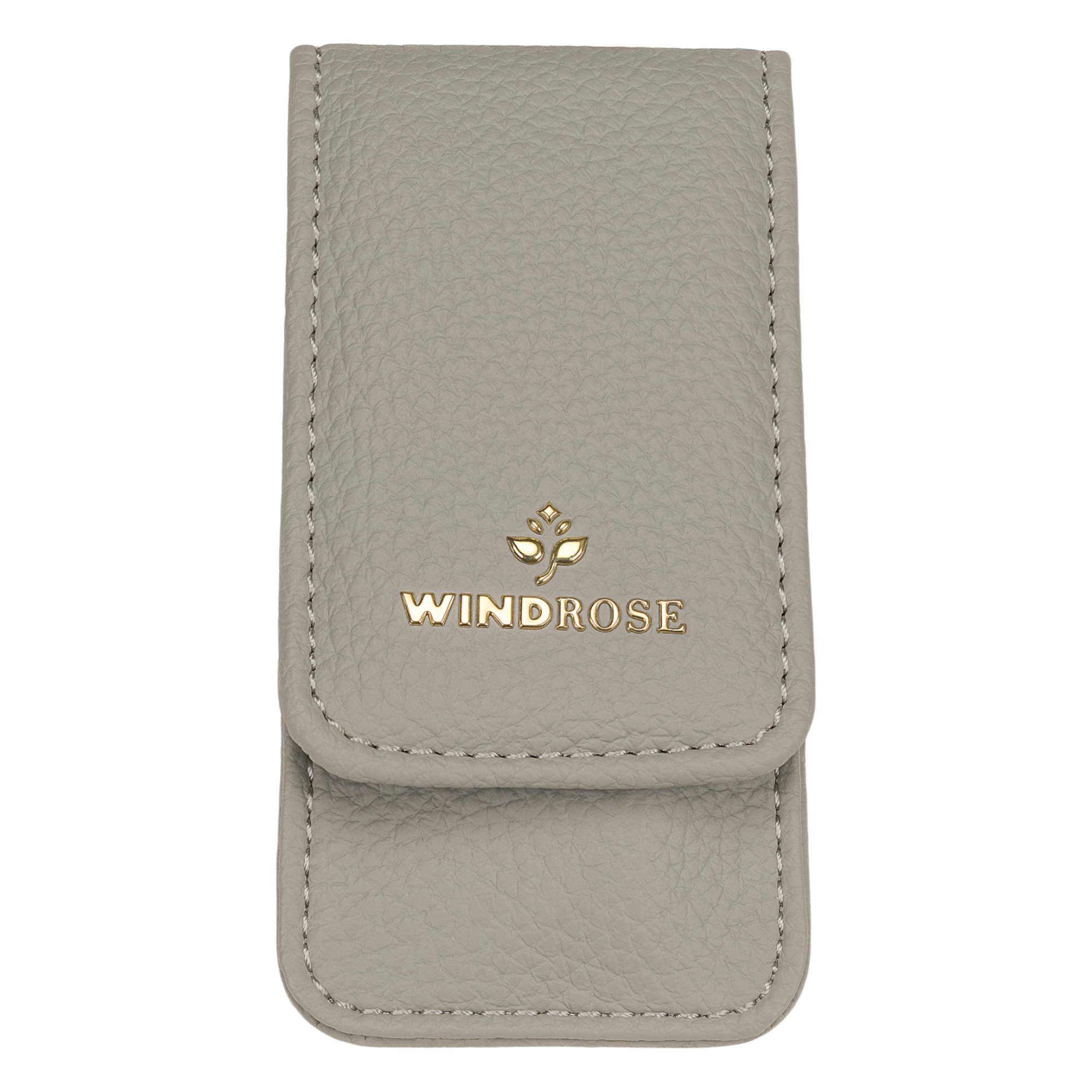 Třídílné pouzdro na manikúru Aurora / světle šedá