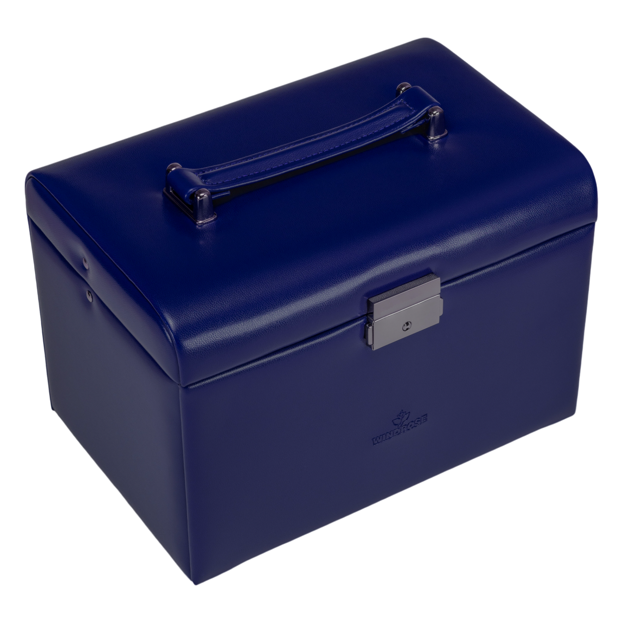 Merino Moda jewelry case / dark blue