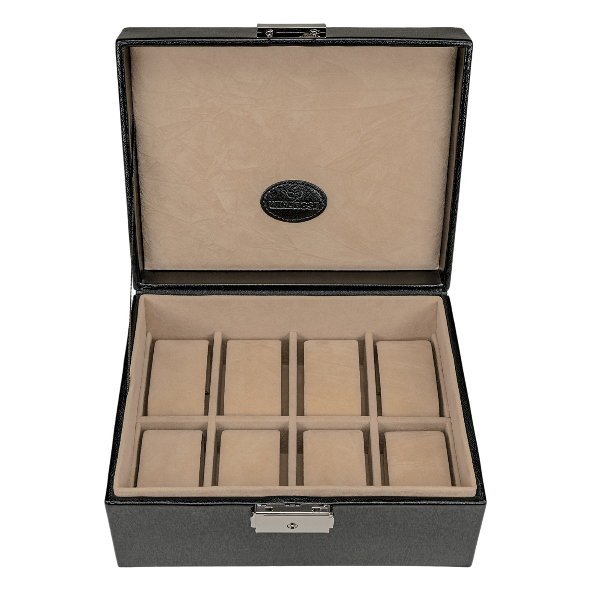 Watch box Merino / black