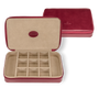Caixa de charme para viagem Merino / vermelho