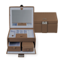 Coffret à bijoux M avec insert Corbello / mocca