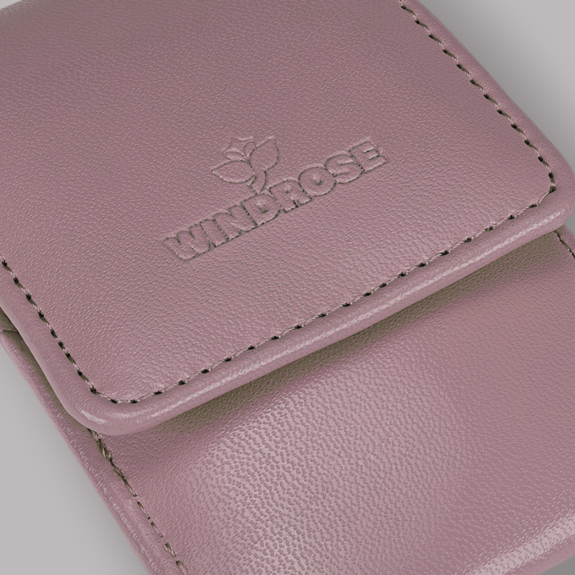 Astuccio per manicure da 4 pezzi Merino Moda / grigio