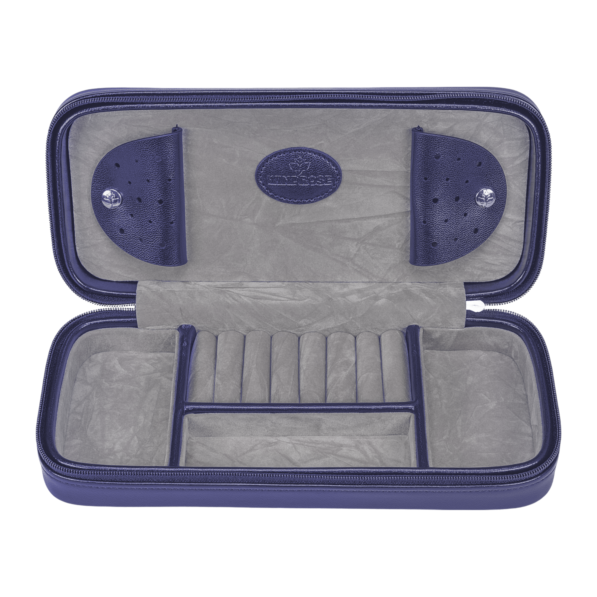 Bedeldoosje voor op reis Merino Moda / donkerblauw