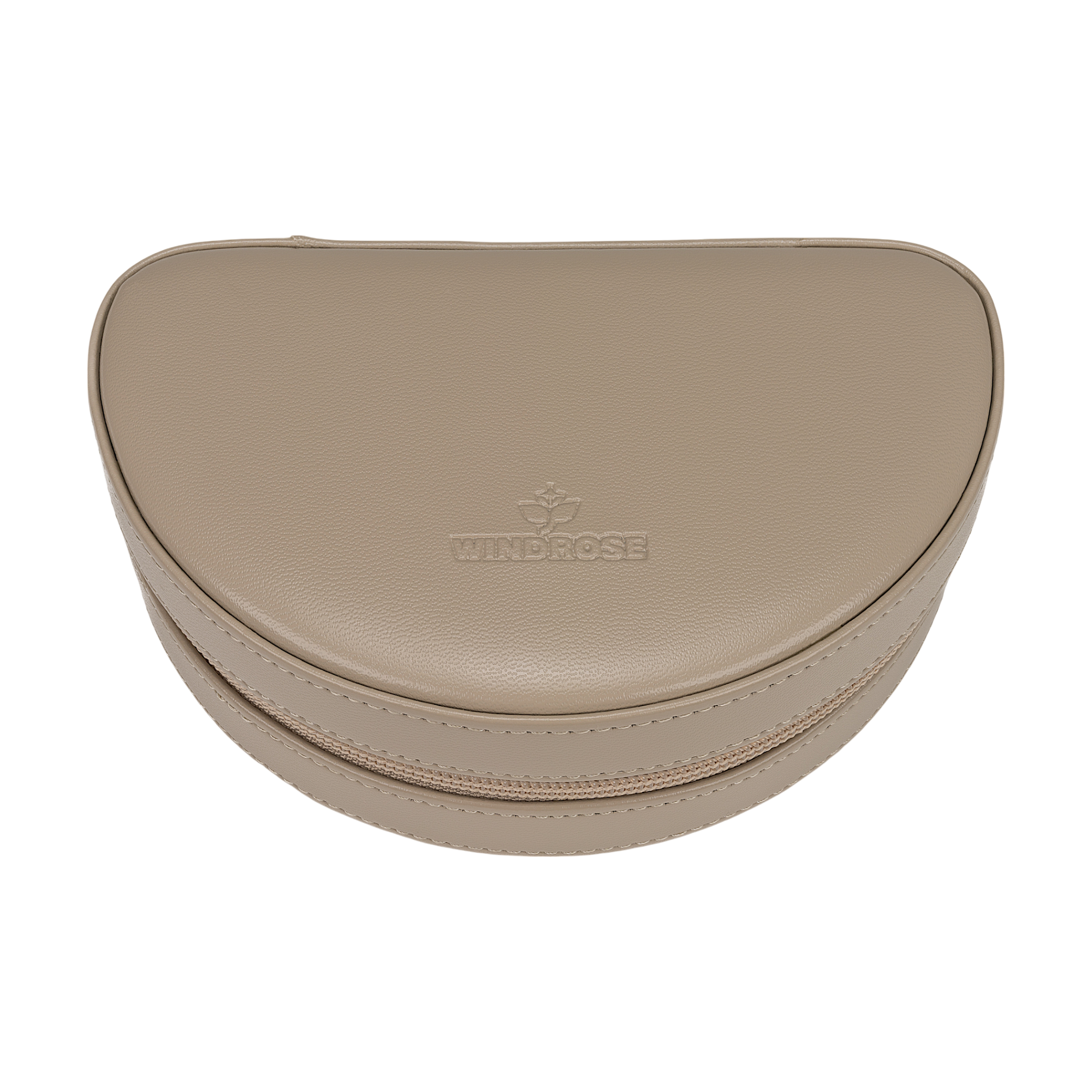 Klein juwelendoosje met rits Merino Moda / beige