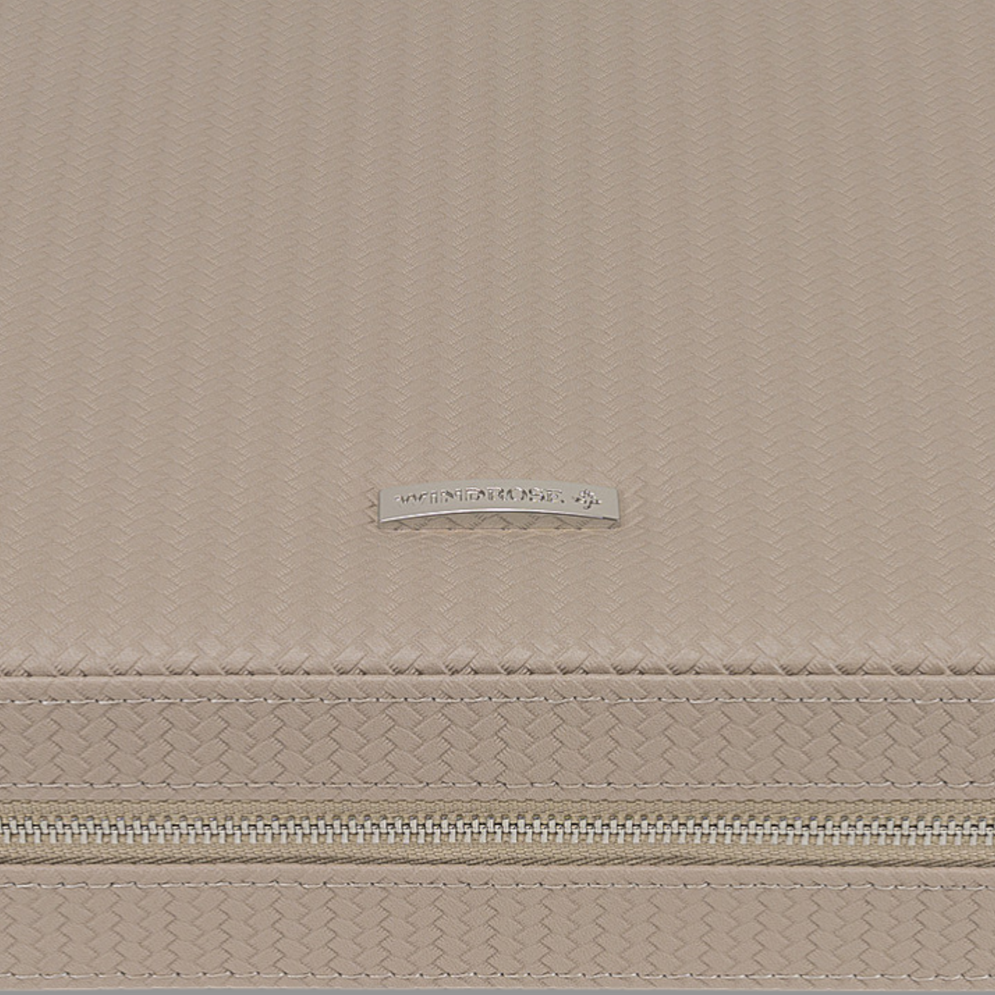 Šperkovnice na zip Corbello / taupe