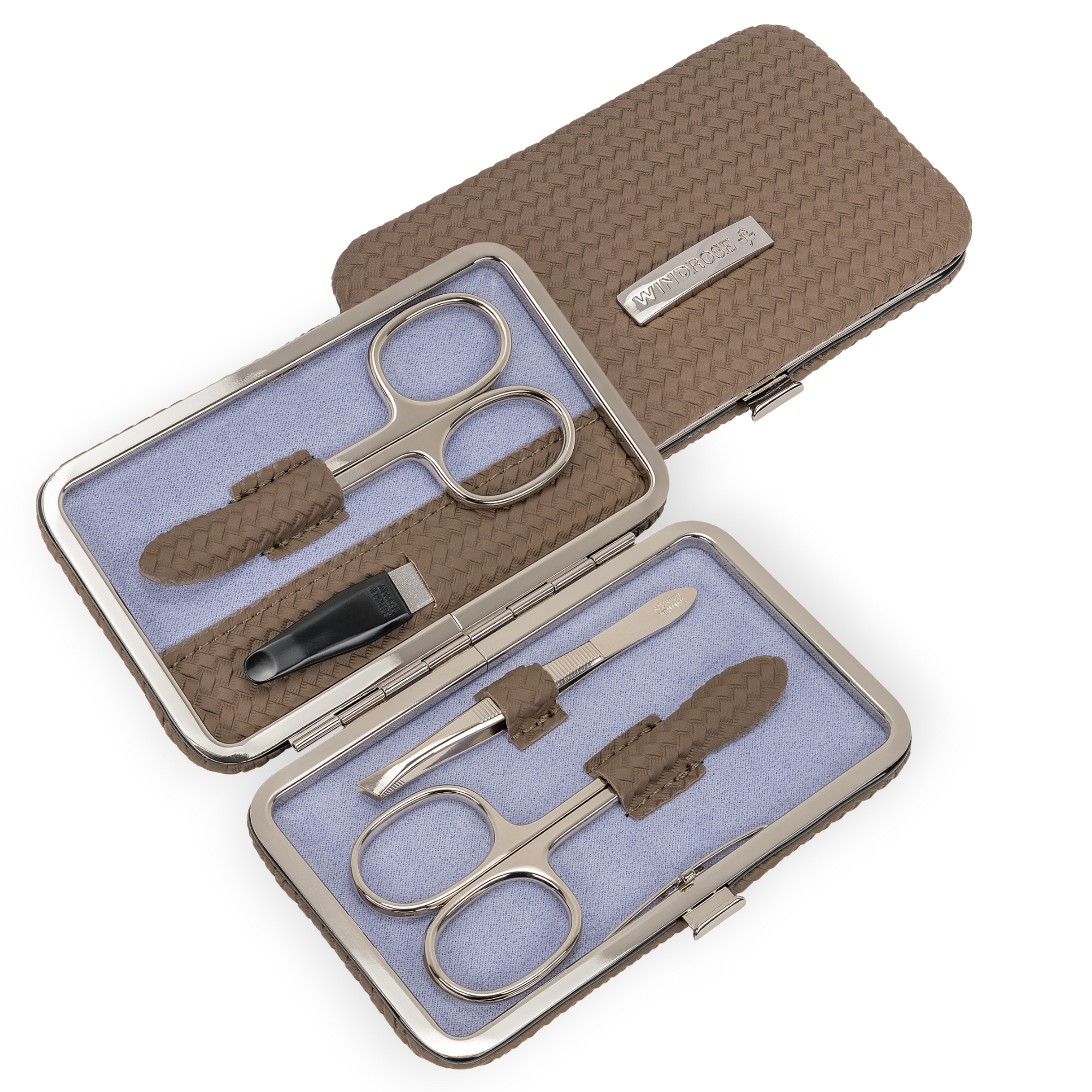 Trousse de manucure 4 pièces Corbello / mocca