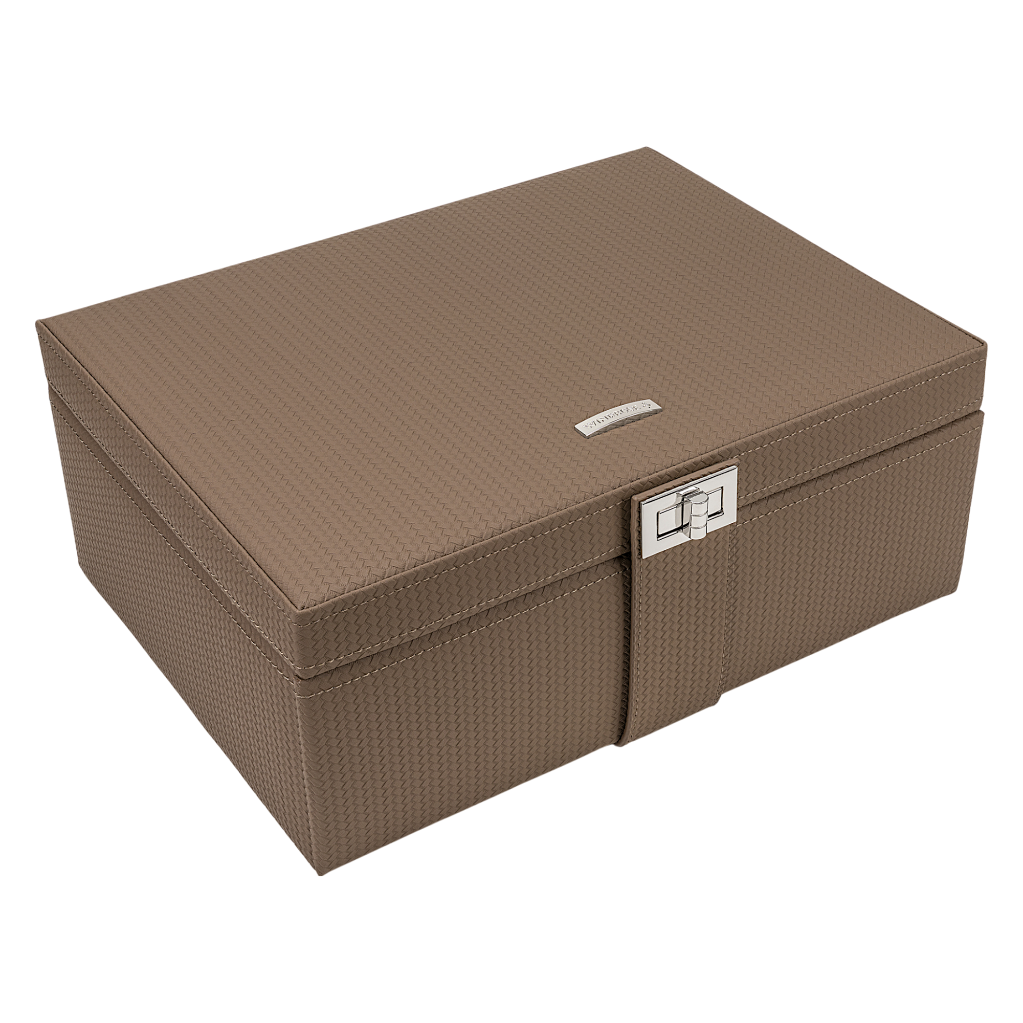 Jewelry case L with insert Corbello / mocca