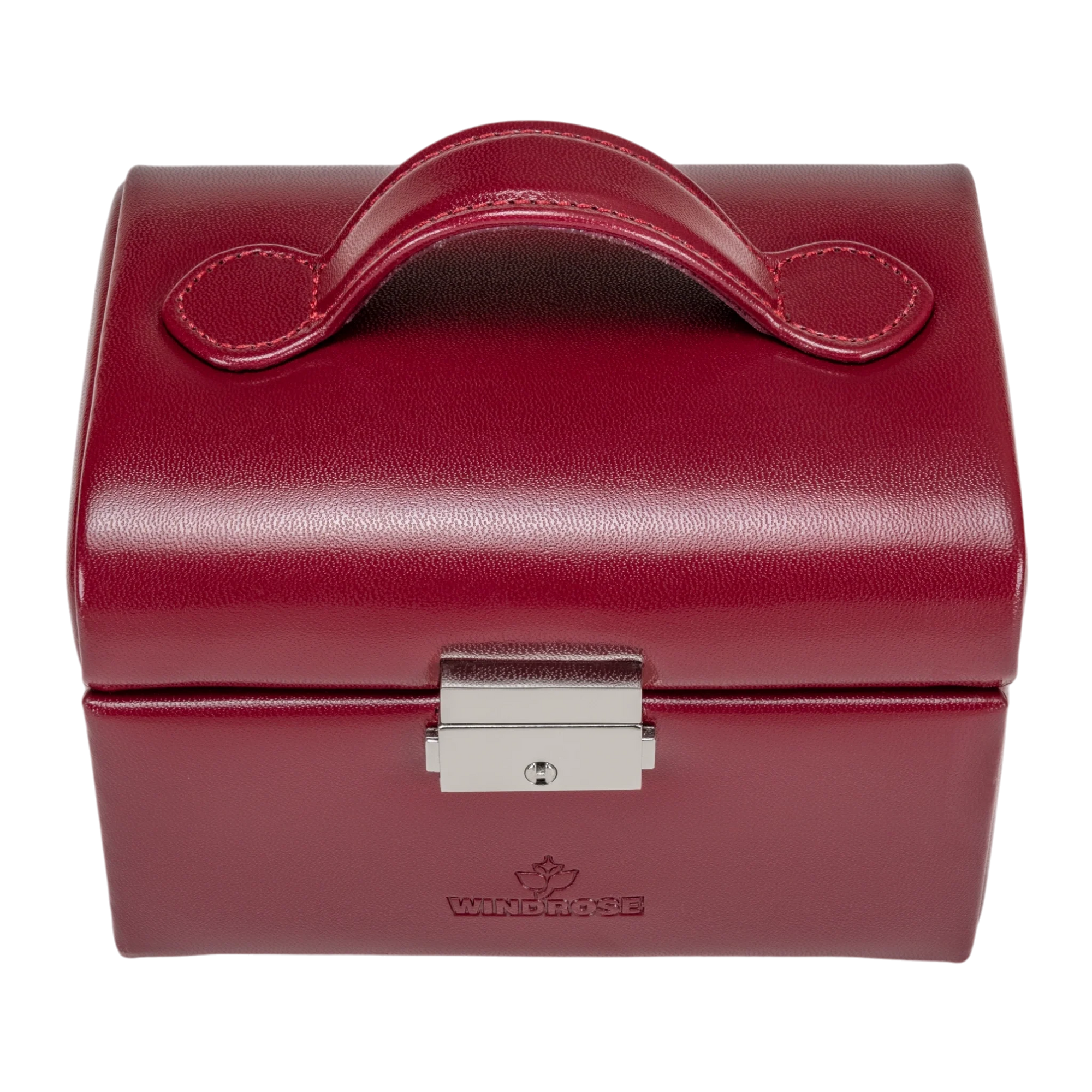 petit coffret à bijoux Merino / rouge