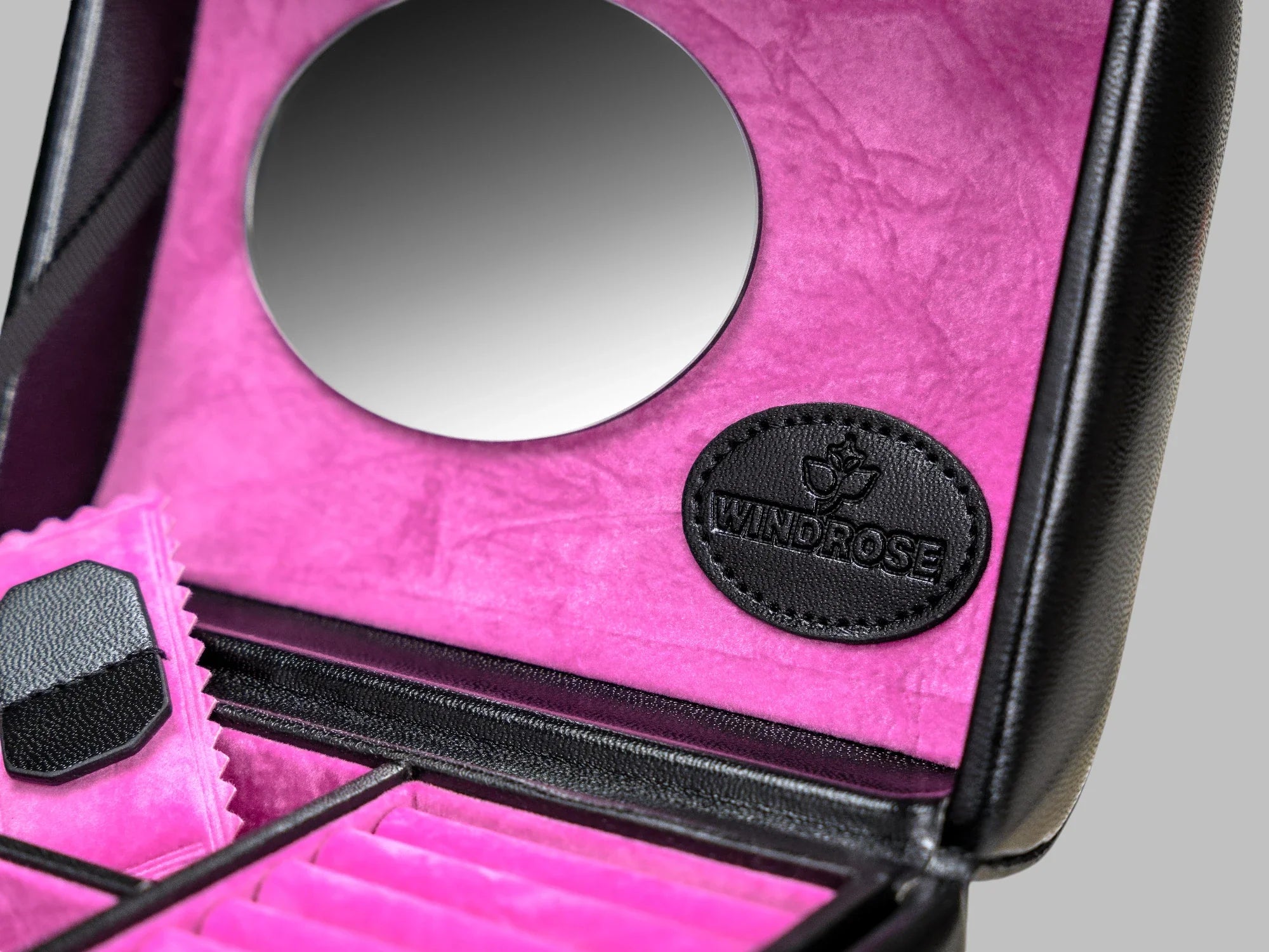 petit coffret à bijoux Merino Moda / noir